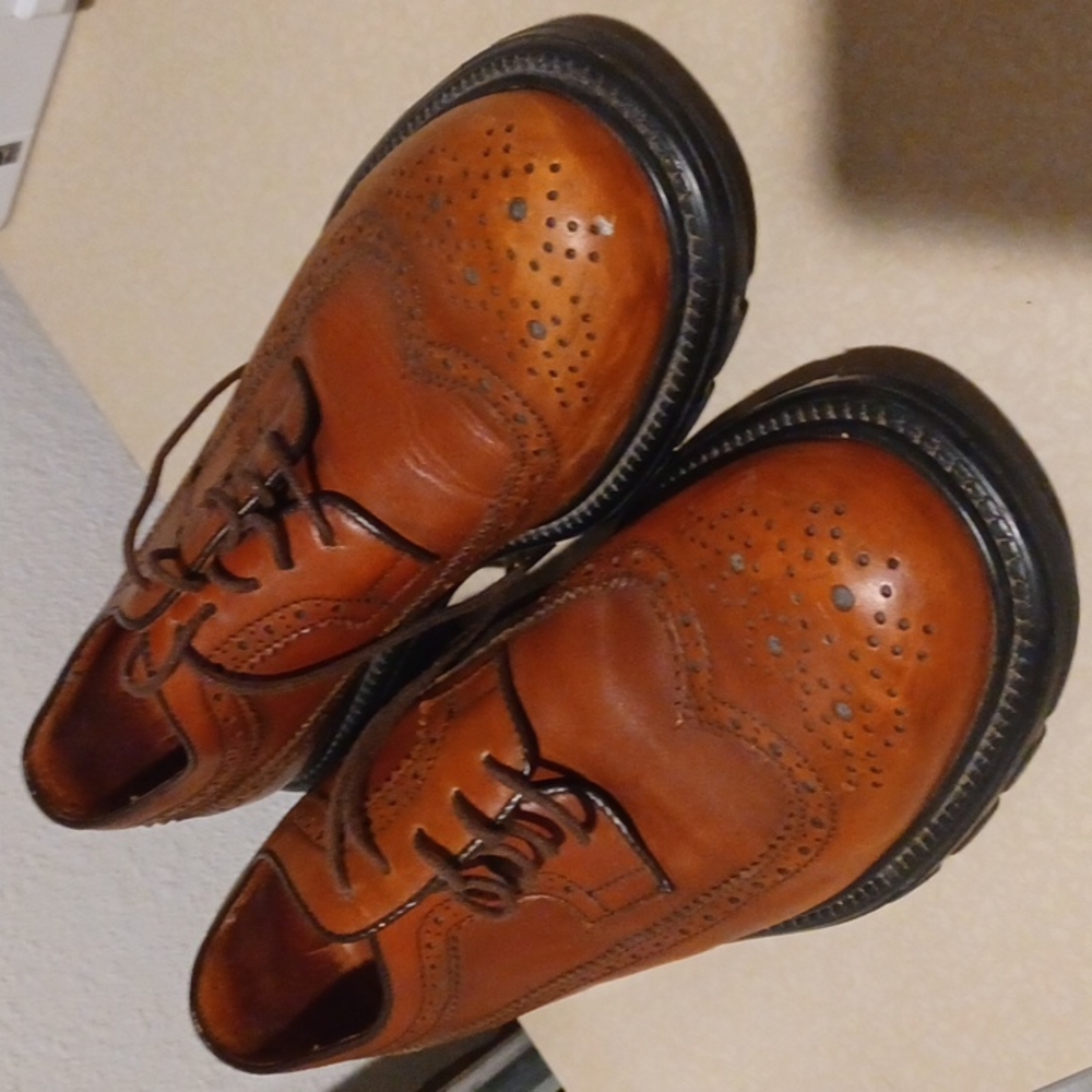 Banana Republic Brown Leather Oxfords 11D